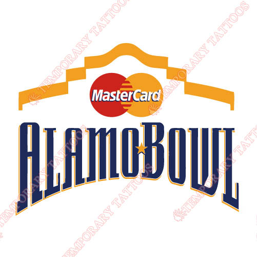 Alamo Bowl Primary Logos 2002 2005 Customize Temporary Tattoos Stickers N3241